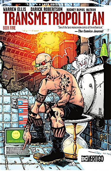 Transmetropolitan Book Five preview images