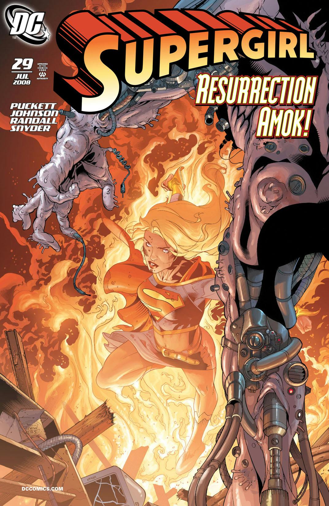 Supergirl (2005-) #29 preview images