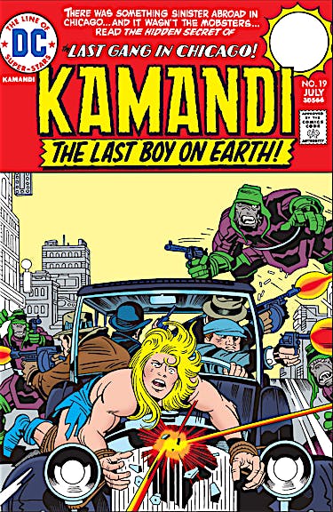 Kamandi: The Last Boy on Earth #19 preview images