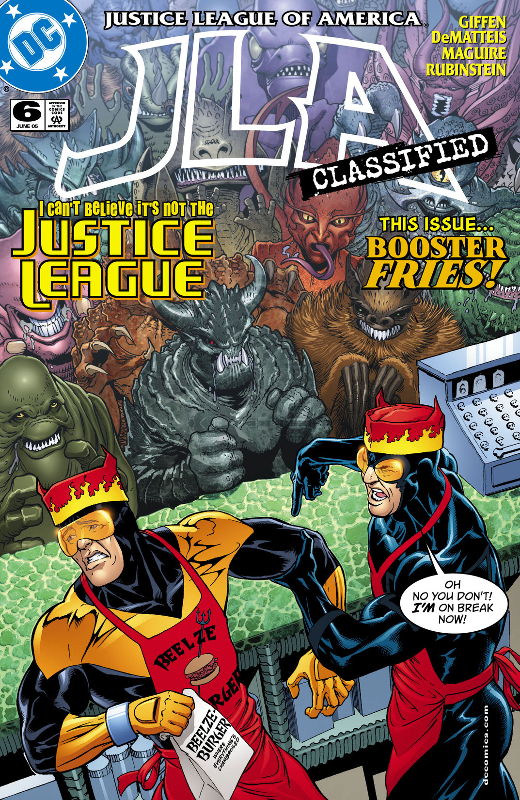 JLA: Classified #6 preview images