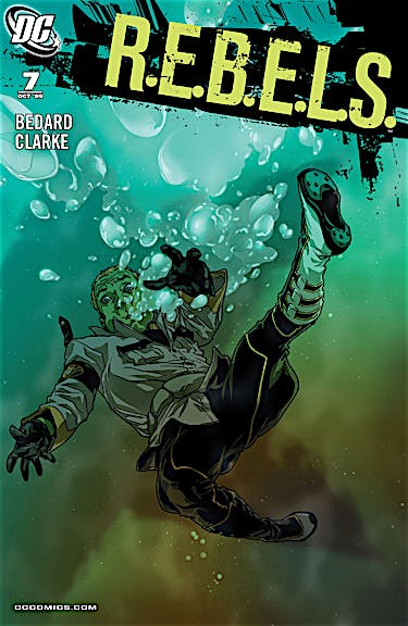 R.E.B.E.L.S. (2009-) #7 preview images