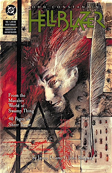 Hellblazer #1 preview images