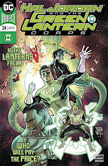 Hal Jordan and The Green Lantern Corps #34 preview images