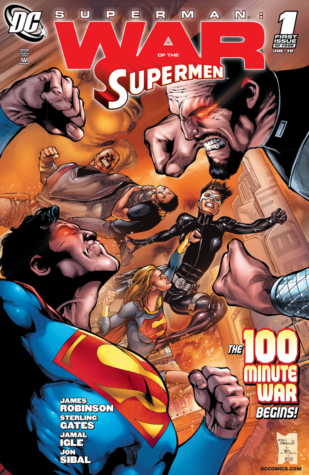 Superman: War of the Supermen #1 preview images
