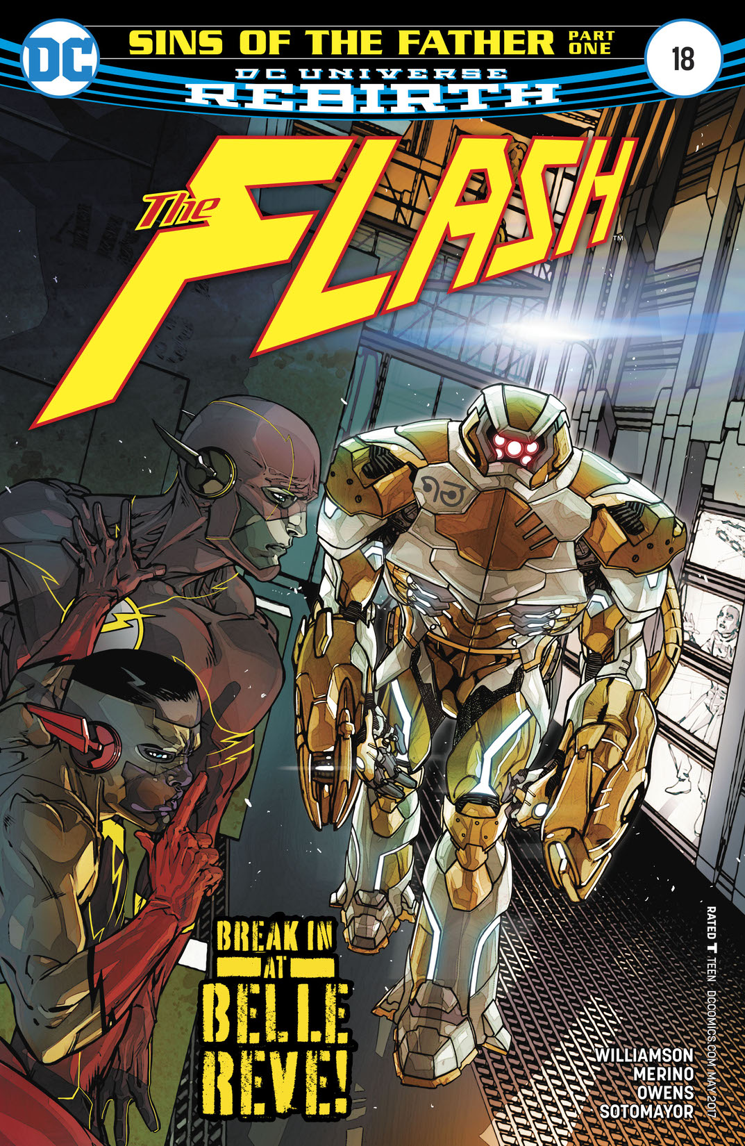 The Flash (2016-) #18 preview images