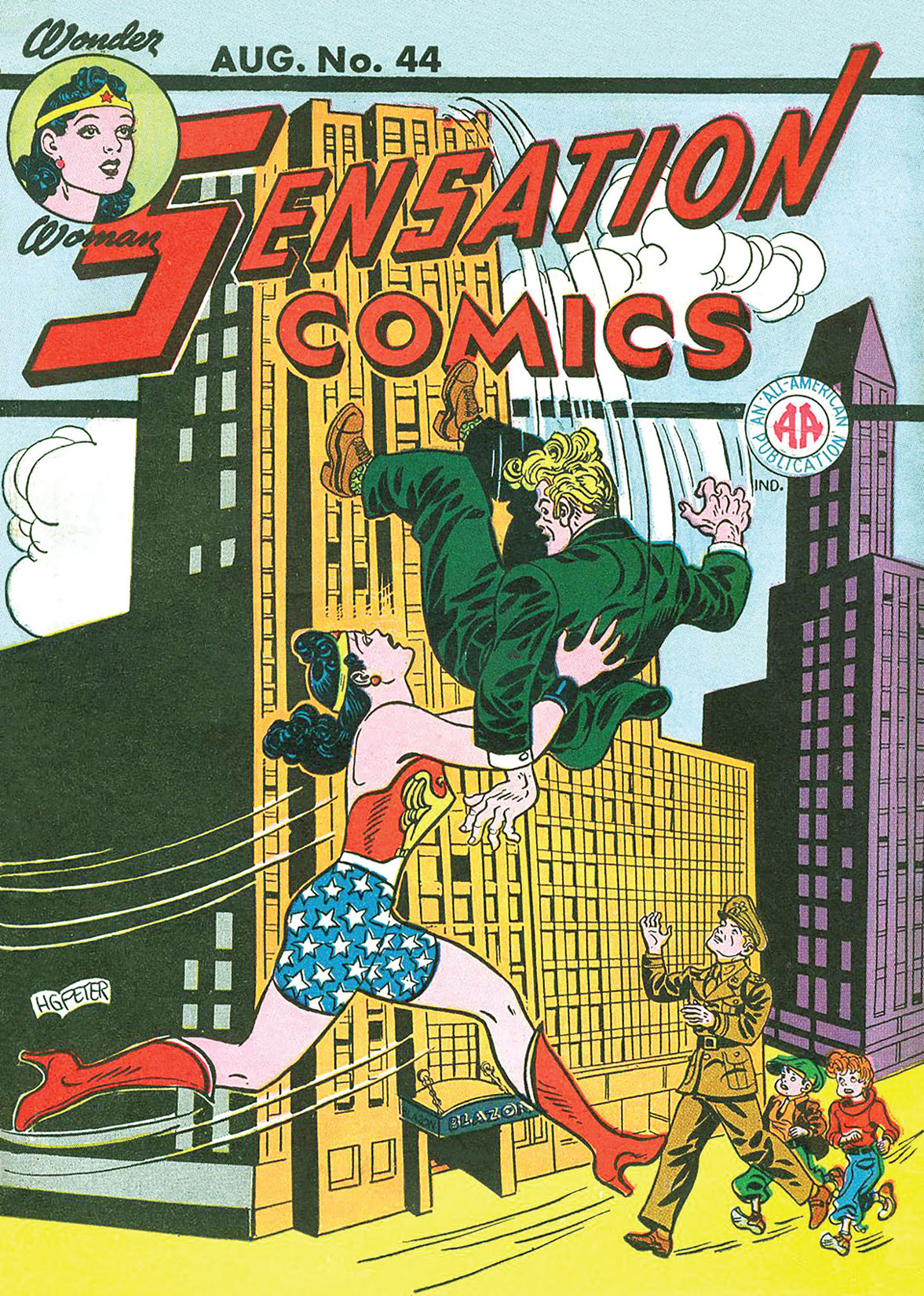 Sensation Comics #44 preview images