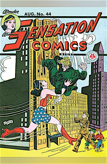Sensation Comics #44 preview images