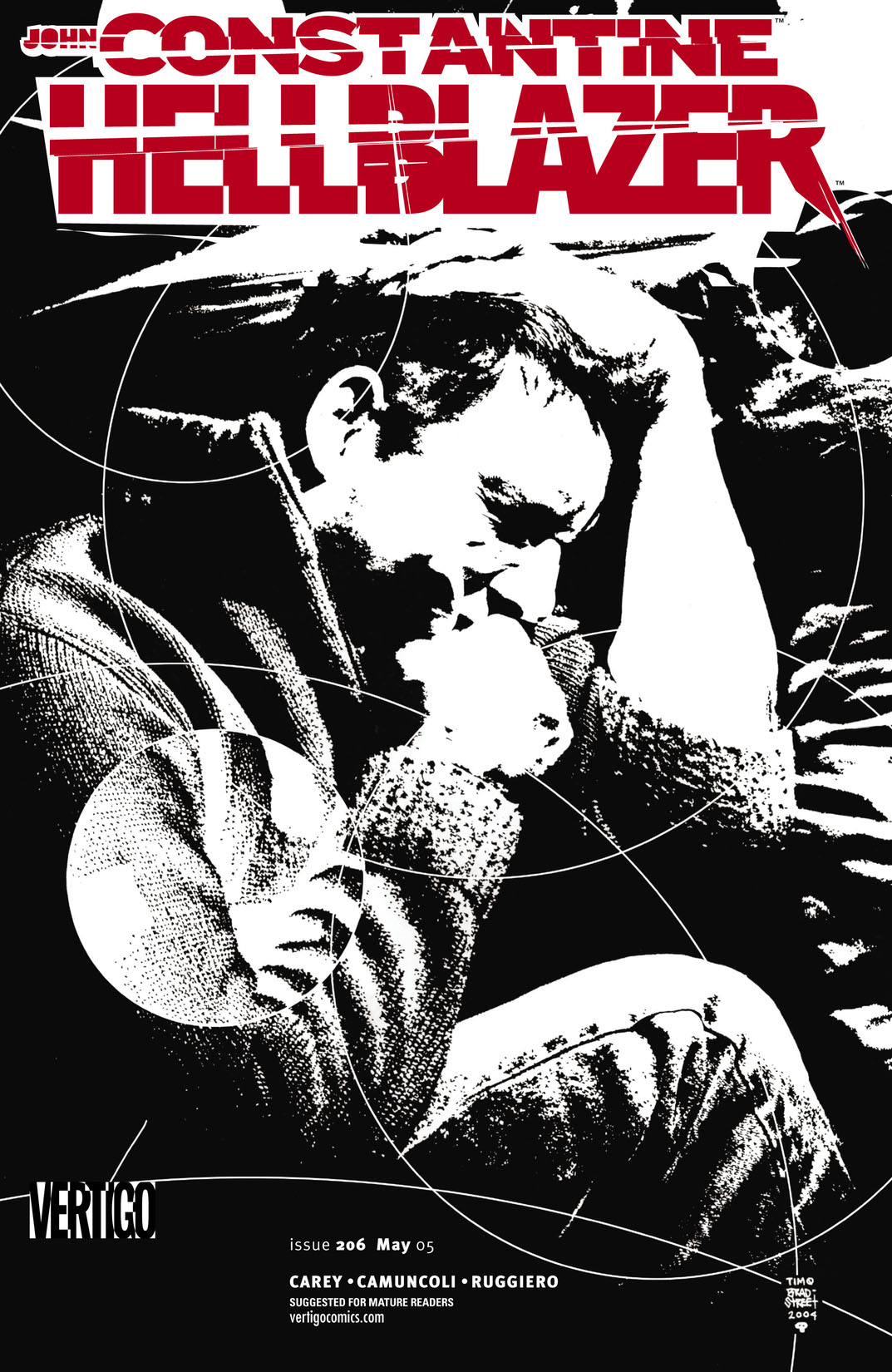 Hellblazer #206 preview images