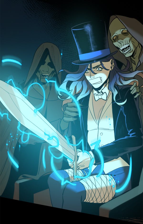 Zatanna & The Ripper DC Go! Edition #43
