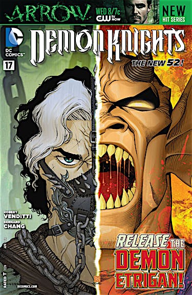 Demon Knights #17 preview images