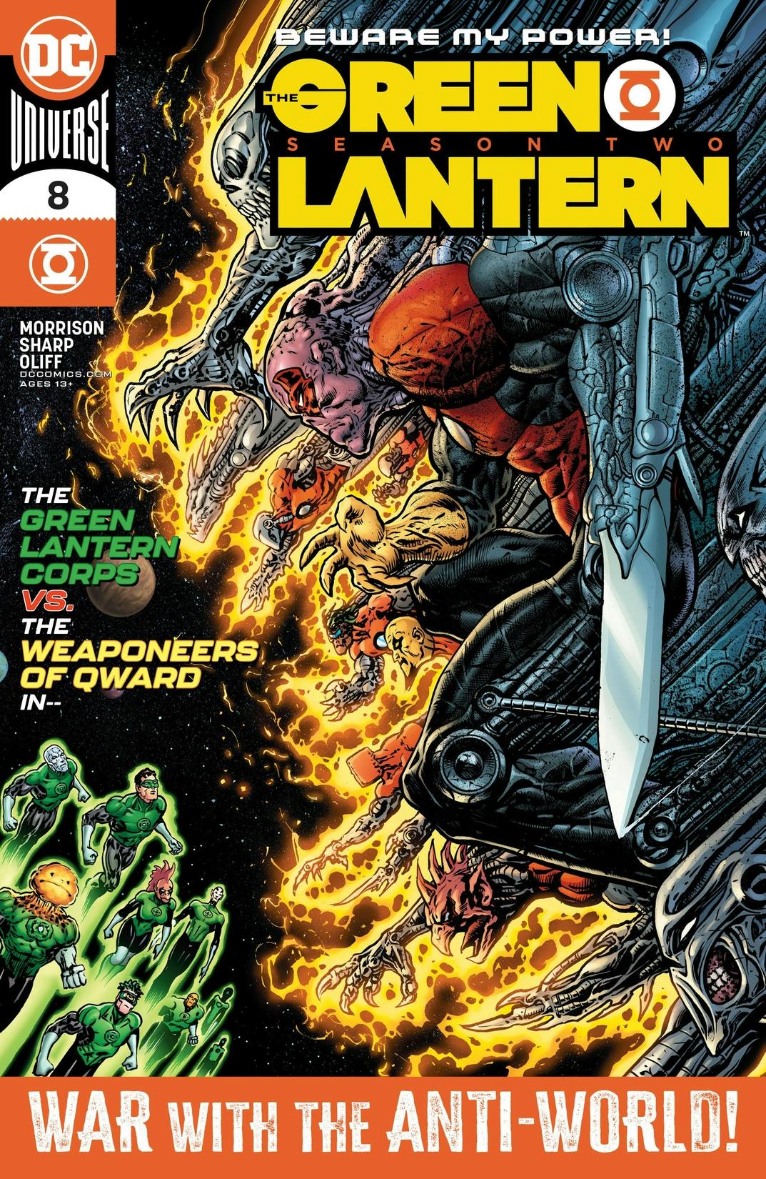 The Green Lantern Season Two #8 preview images
