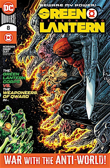 The Green Lantern Season Two #8 preview images