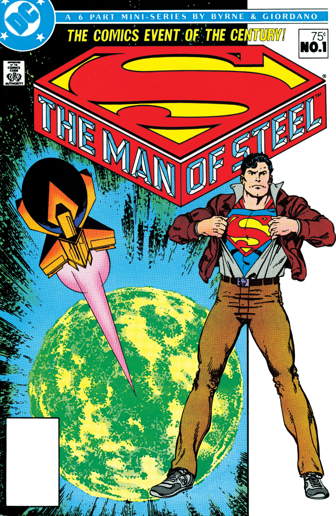 The Man of Steel #1 preview images