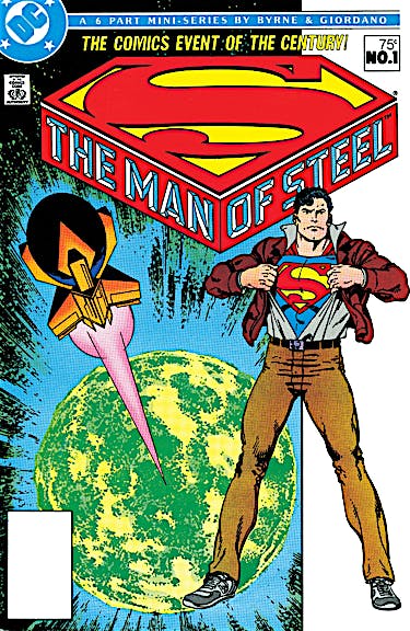 The Man of Steel #1 preview images