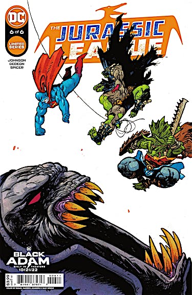 The Jurassic League #6 preview images