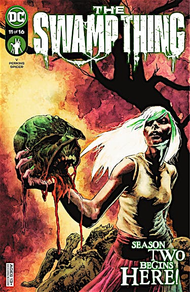 The Swamp Thing #11 preview images