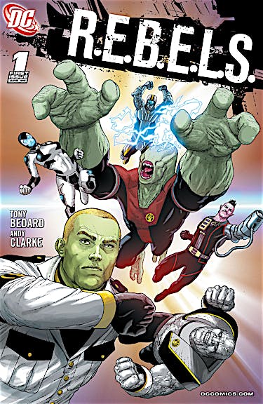 R.E.B.E.L.S. (2009-) #1 preview images