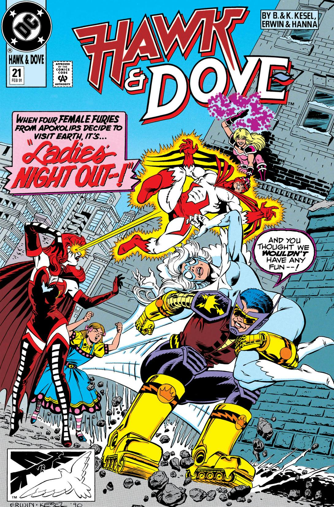 Hawk & Dove (1989-) #21 preview images