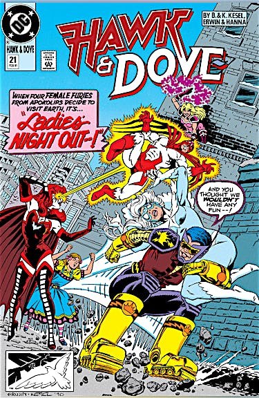 Hawk & Dove (1989-) #21 preview images