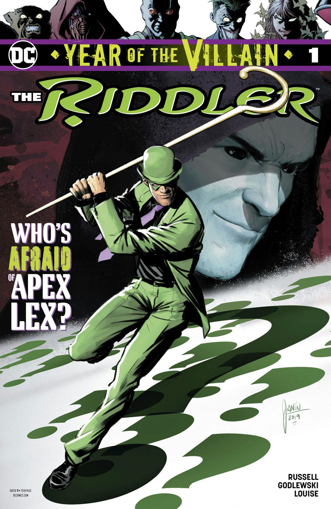 The Riddler: Year of the Villain #1 preview images