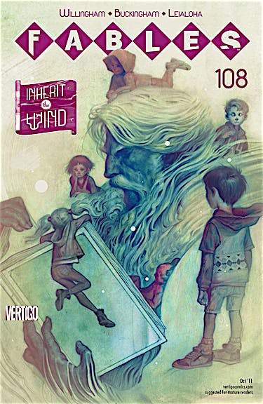 Fables #108 preview images