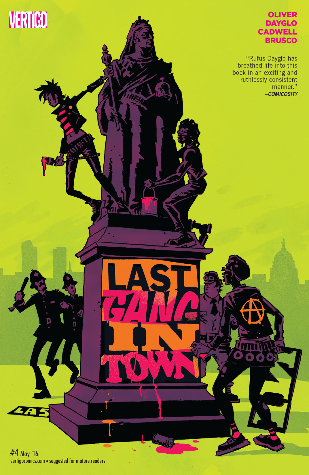 Last Gang in Town #4 preview images
