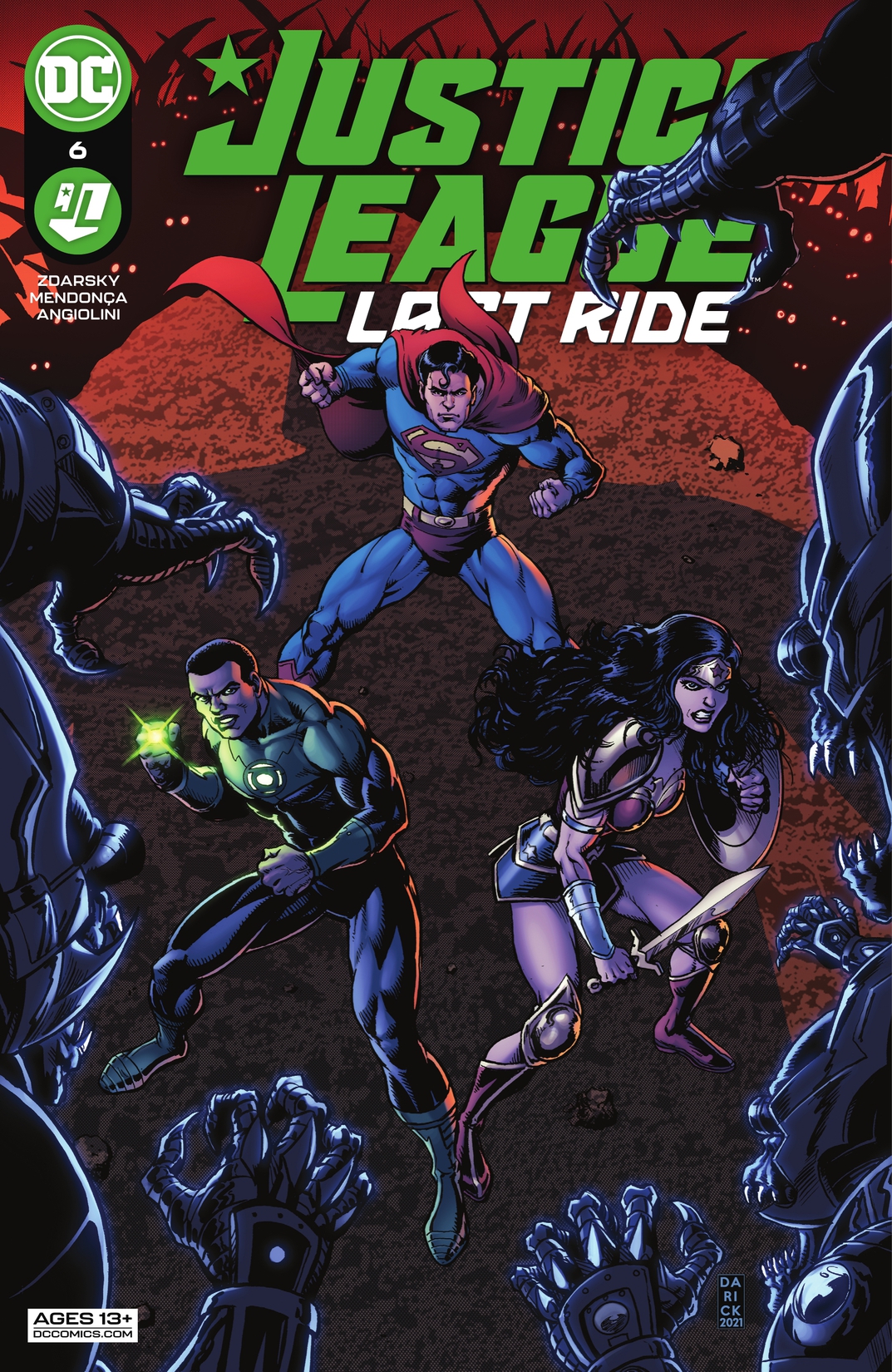 Justice League: Last Ride #6 preview images