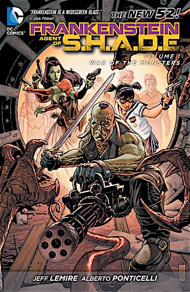 Frankenstein, Agent of S.H.A.D.E. Vol. 1: War of the Monsters preview images