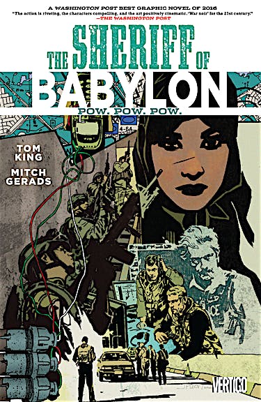Sheriff of Babylon Vol. 2: Pow. Pow. Pow. preview images