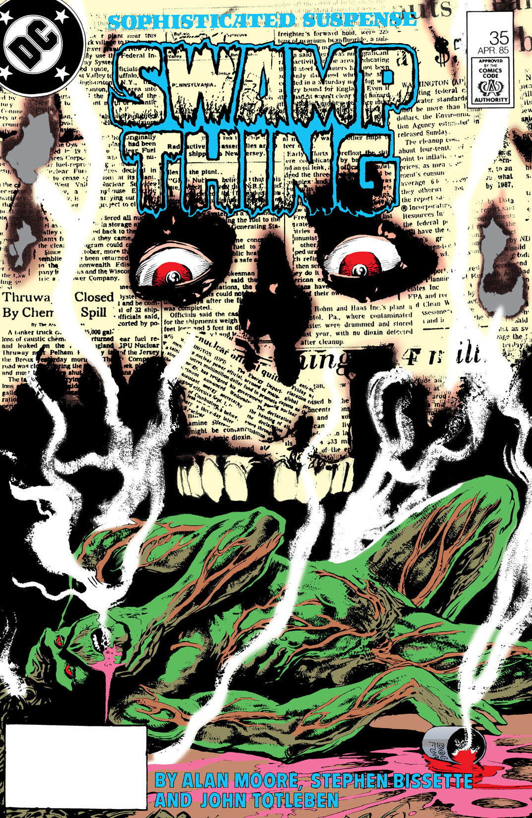 The Saga of the Swamp Thing (1982-) #35 preview images