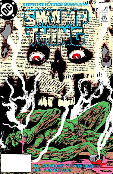 The Saga of the Swamp Thing (1982-) #35 preview images