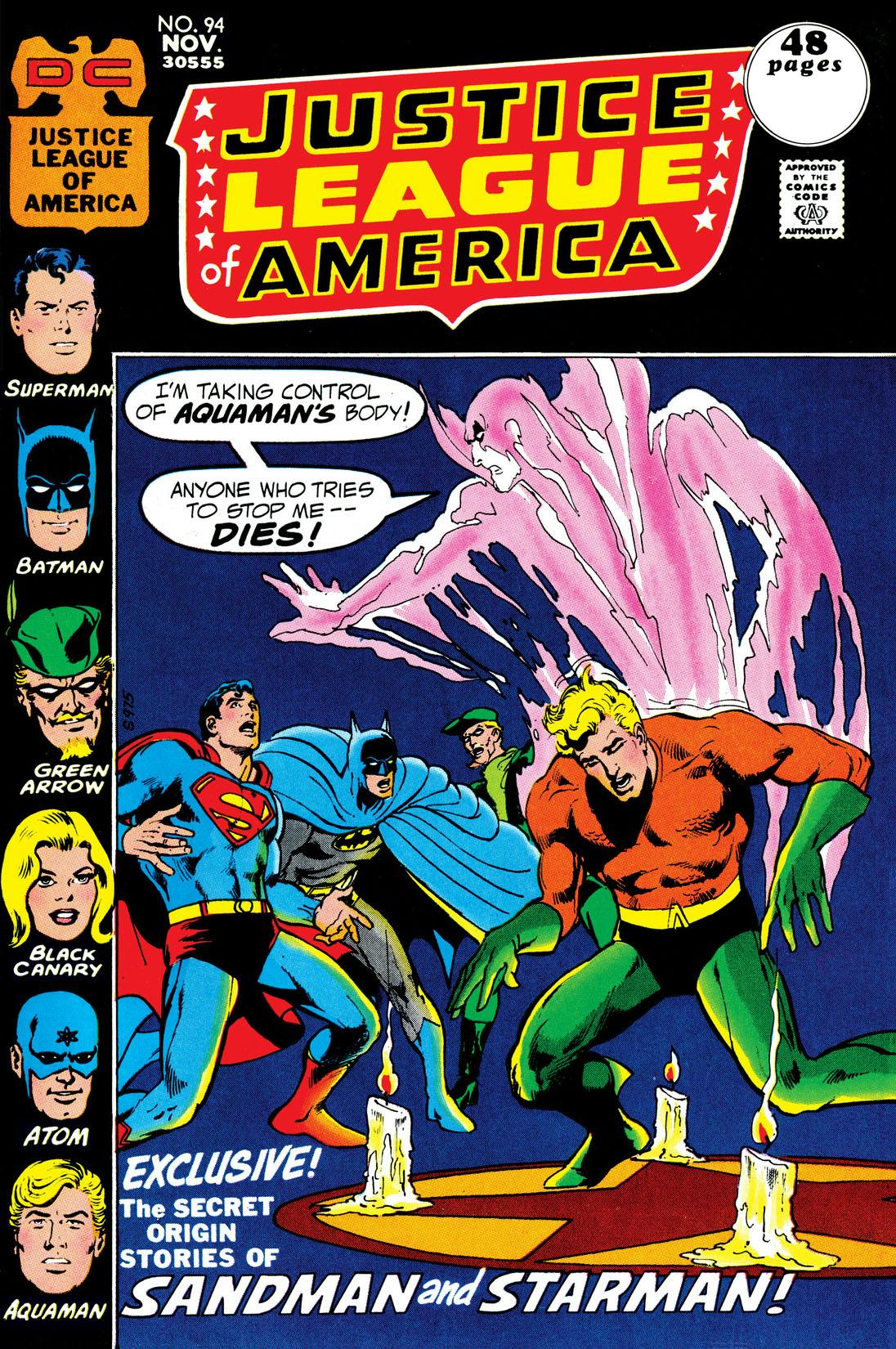 Justice League of America (1960-) #94 preview images