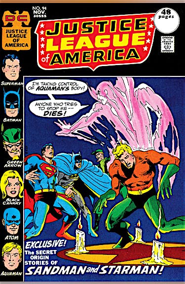 Justice League of America (1960-) #94 preview images