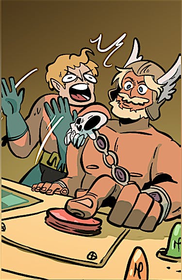 My Little Warlord #25 preview images