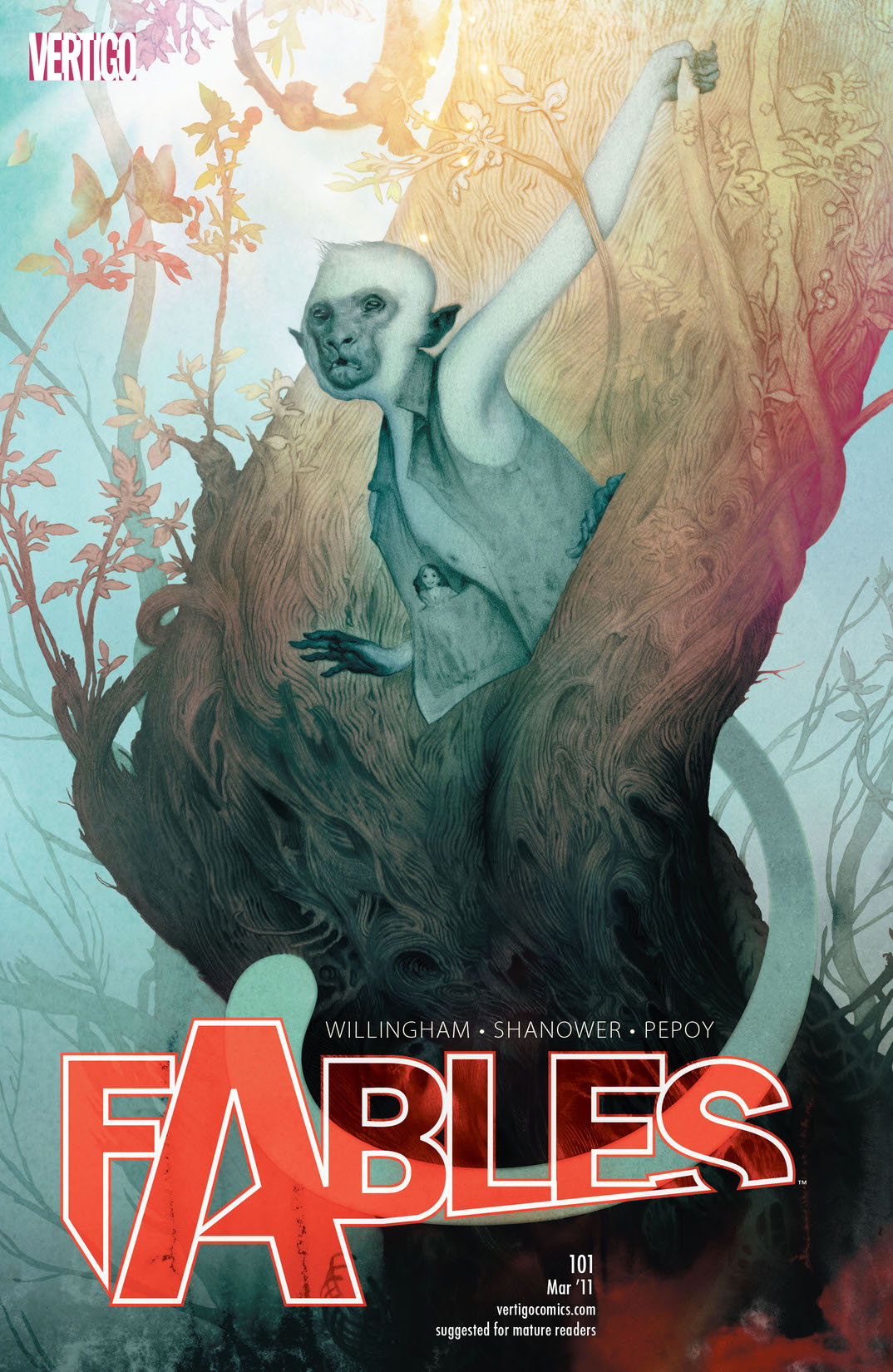 Fables #101 preview images