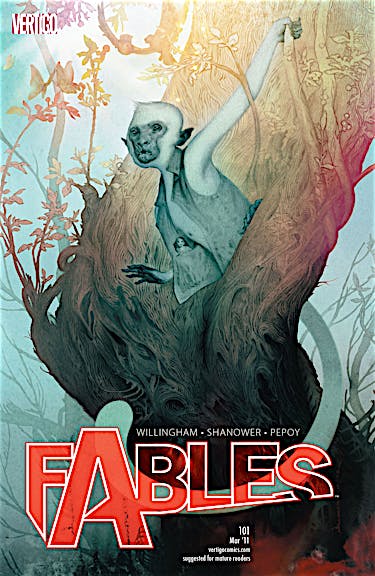 Fables #101 preview images