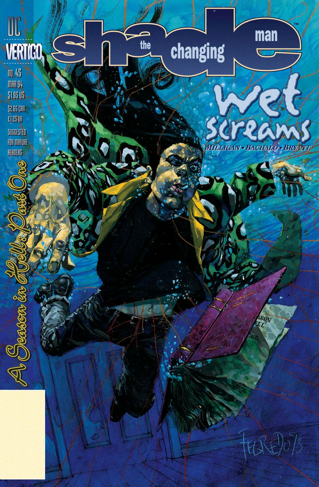 Shade, The Changing Man #45 preview images