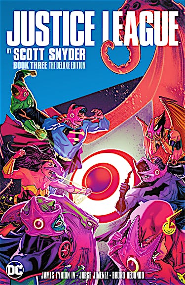 Justice League by Scott Snyder Deluxe Edition Book Three preview images