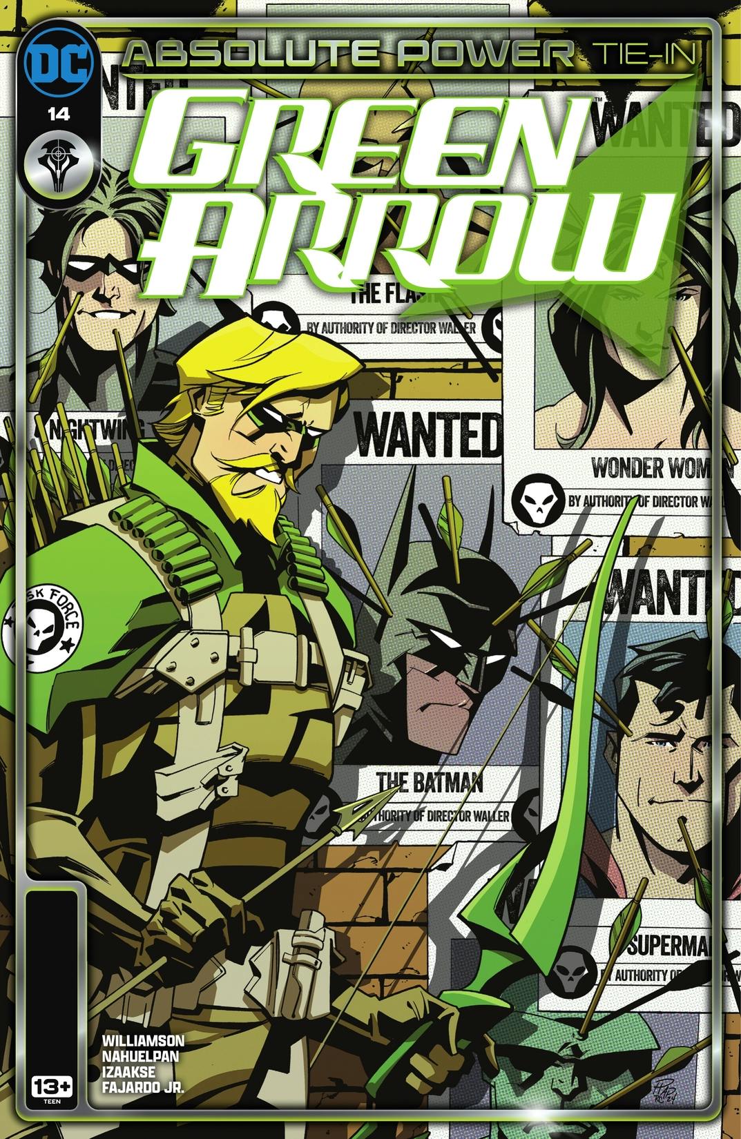 Green Arrow #14 preview images