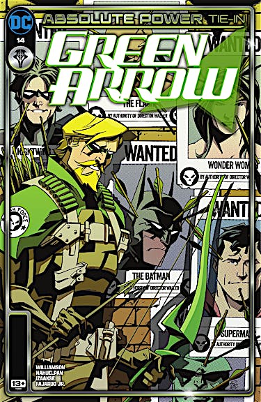 Green Arrow #14 preview images
