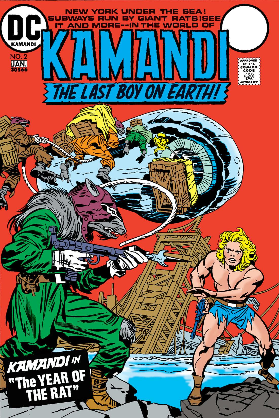 Kamandi: The Last Boy on Earth #2 preview images