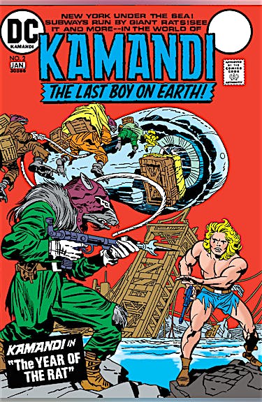 Kamandi: The Last Boy on Earth #2 preview images