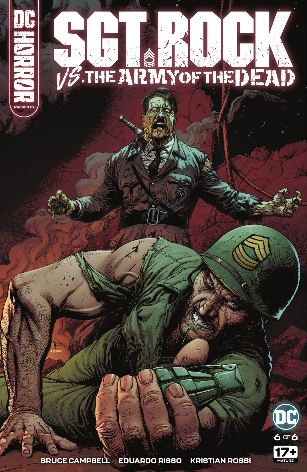 DC Horror Presents: Sgt. Rock vs. The Army of the Dead #6 preview images