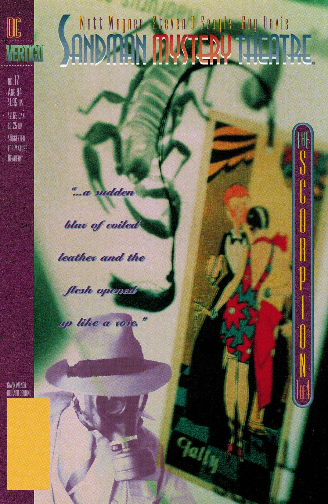 Sandman Mystery Theatre #17 preview images