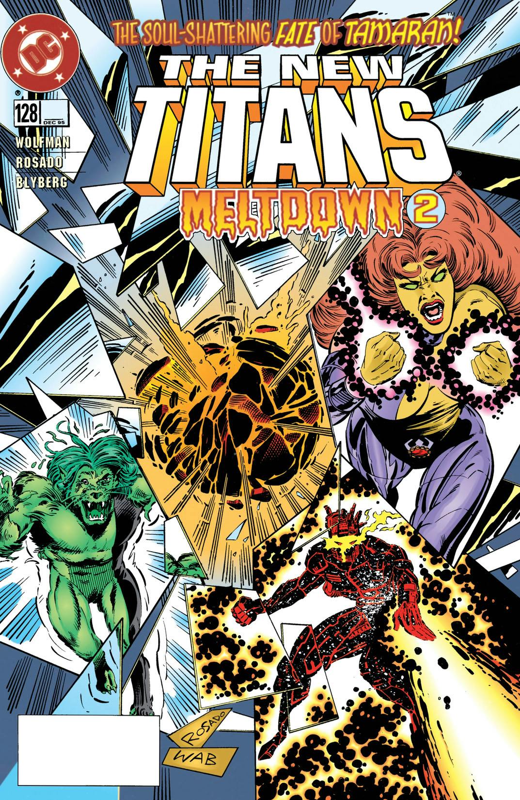 The New Titans #128 preview images