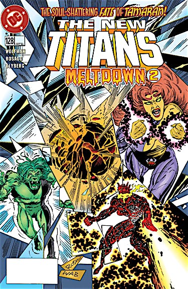 The New Titans #128 preview images