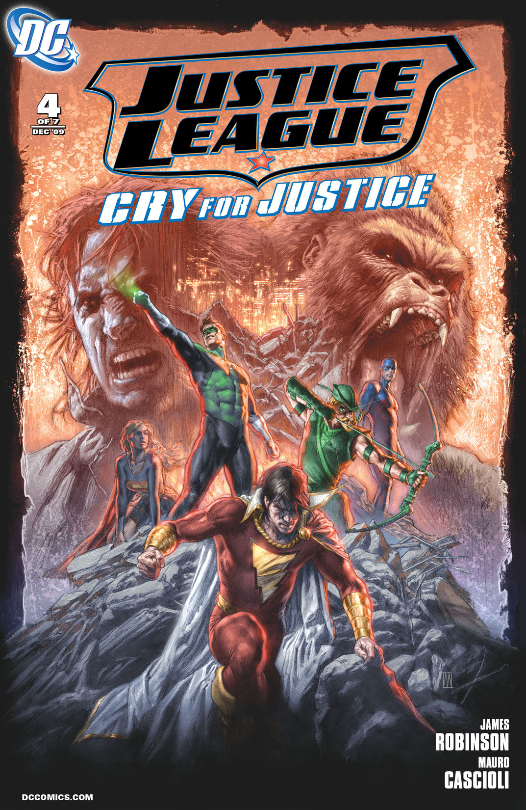 Justice League: Cry for Justice #4 preview images