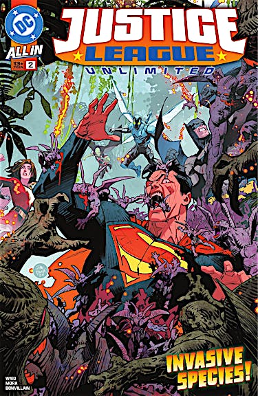 Justice League Unlimited #2 preview images