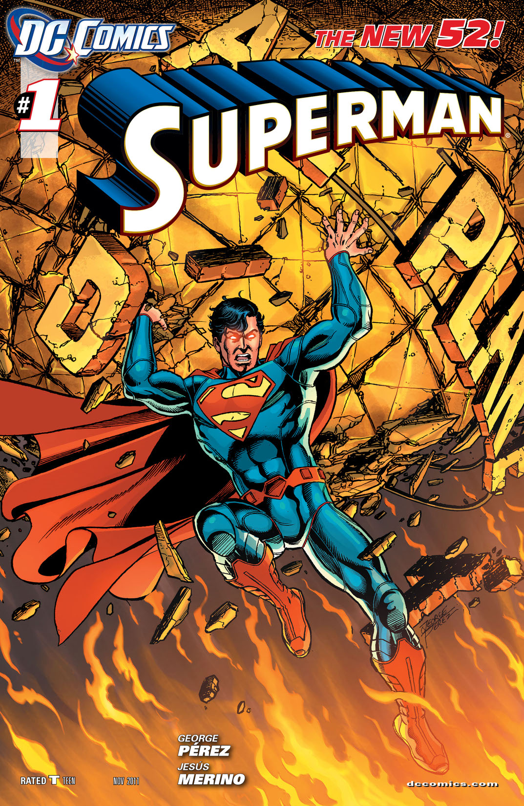 Superman (2011-) #1 preview images
