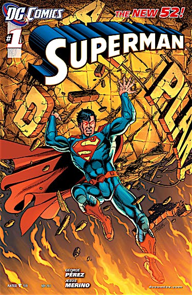 Superman (2011-) #1 preview images